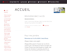 Tablet Screenshot of mathplus.lycee-oiselet.fr